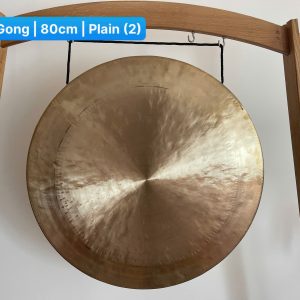 Chau Gong Therapy Set 80cm – Full Setup for Sound Healing (Plain Gong 2)