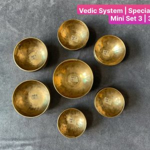 Himalayan Singing Bowl Set 3 – Special Color Mini (7 Bowls | 3.82kg)
