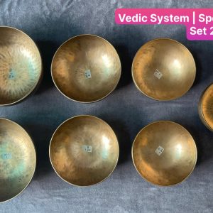 Himalayan Singing Bowl Set 2 – Special Color (7 Bowls | 12.76kg)