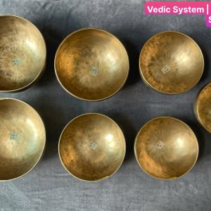 Himalayan Singing Bowl Set 3 – Special Color (7 Bowls | 12.44kg)